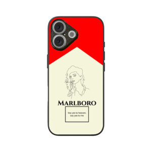 marlboro iphone glass case