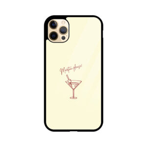 martini please! iphone glass case
