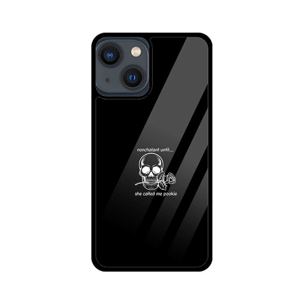 pookie him iphone glass case