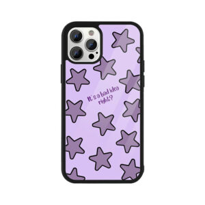 purple regret iphone glass case