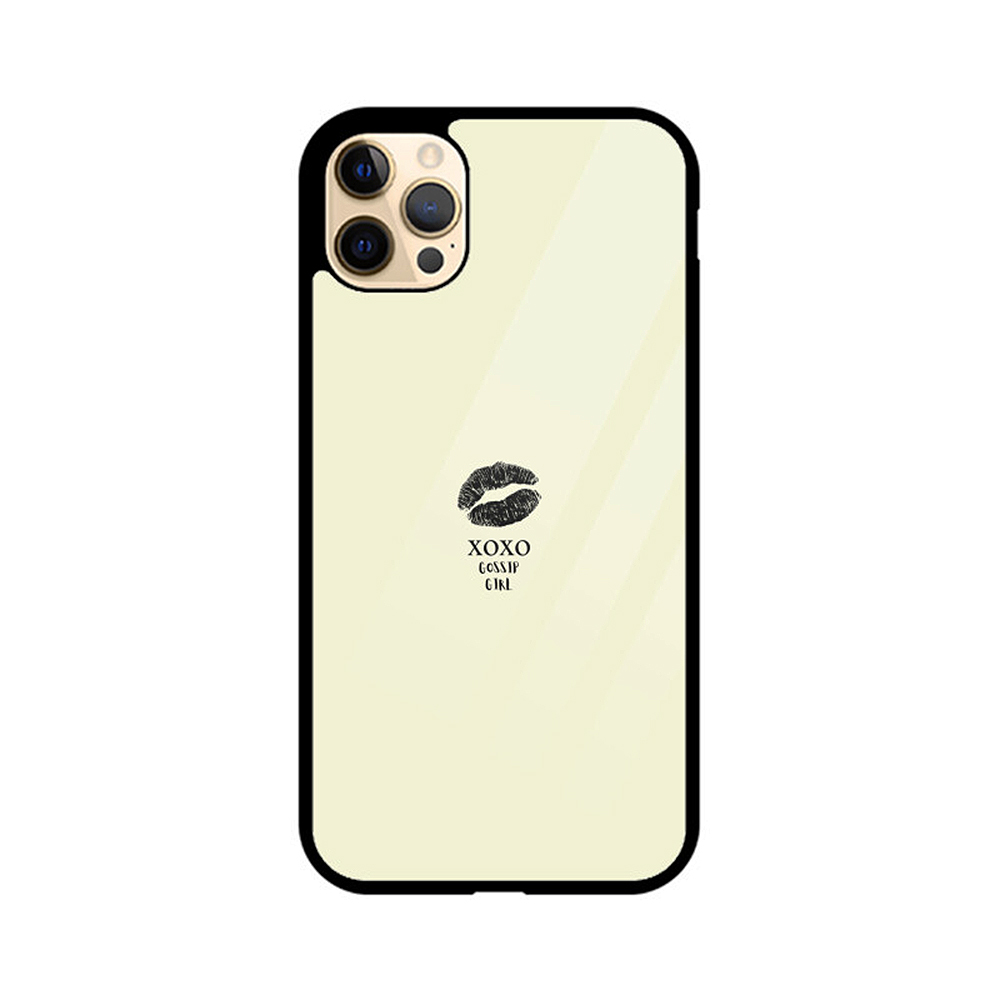 xoxo gossip girl iphone glass case